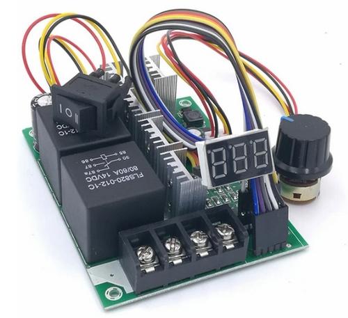 60A PWM DC Motor Hız Kontrolcüsü